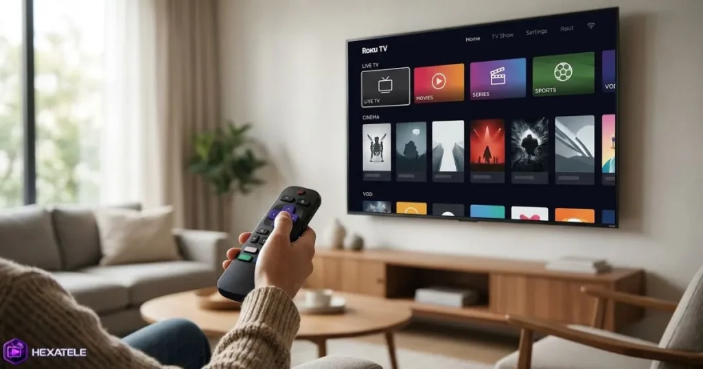 Configurer IPTV Roku avec une interface de chaînes
