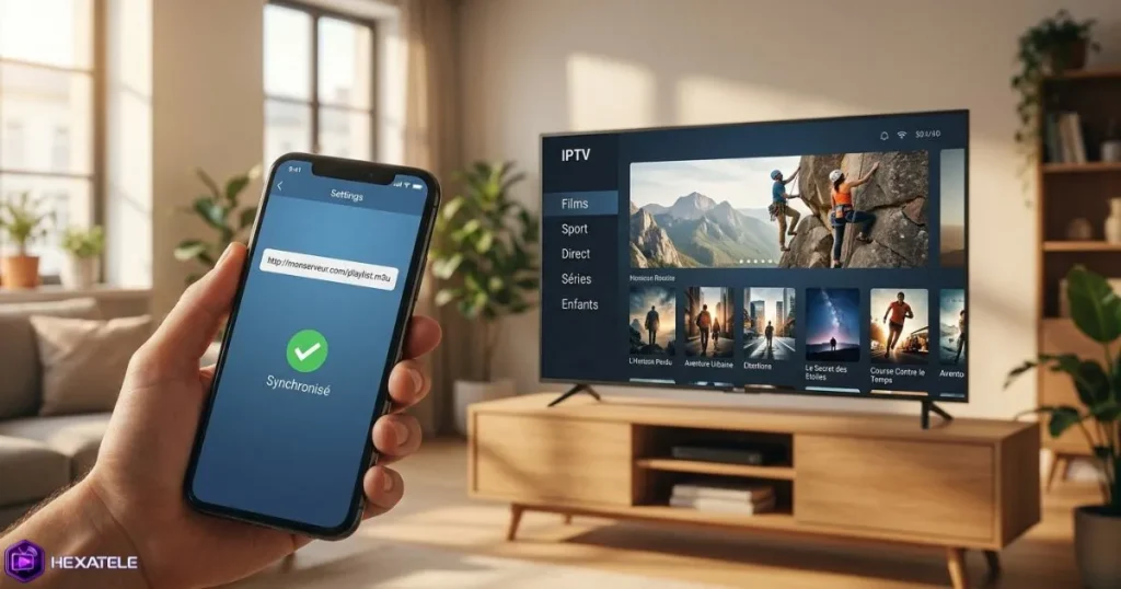 Mettre à jour M3U automatiquement via URL distante sur smart TV et smartphone