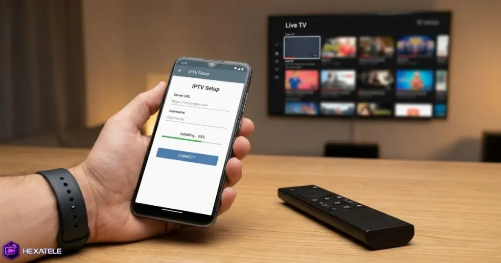 Installation facile d'une offre IPTV sur Fire Stick et Smart TV