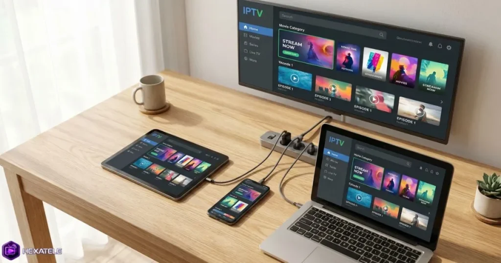 Streaming OTT sur plusieurs appareils connectés simultanément