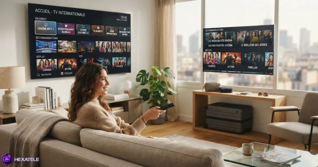 Chaînes françaises IPTV accessibles depuis l'étranger