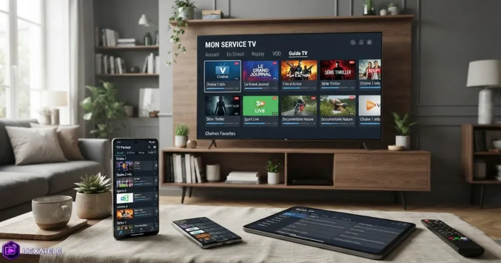 IPTV francophone sur Smart TV, smartphone et tablette