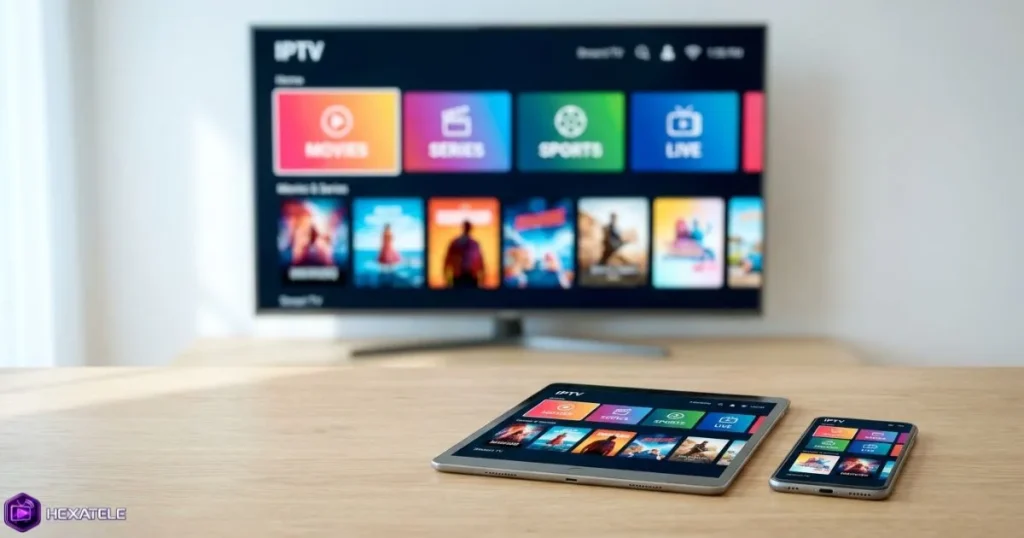 Appareils compatibles pour débuter avec l'IPTV : Smart TV, smartphone et tablette