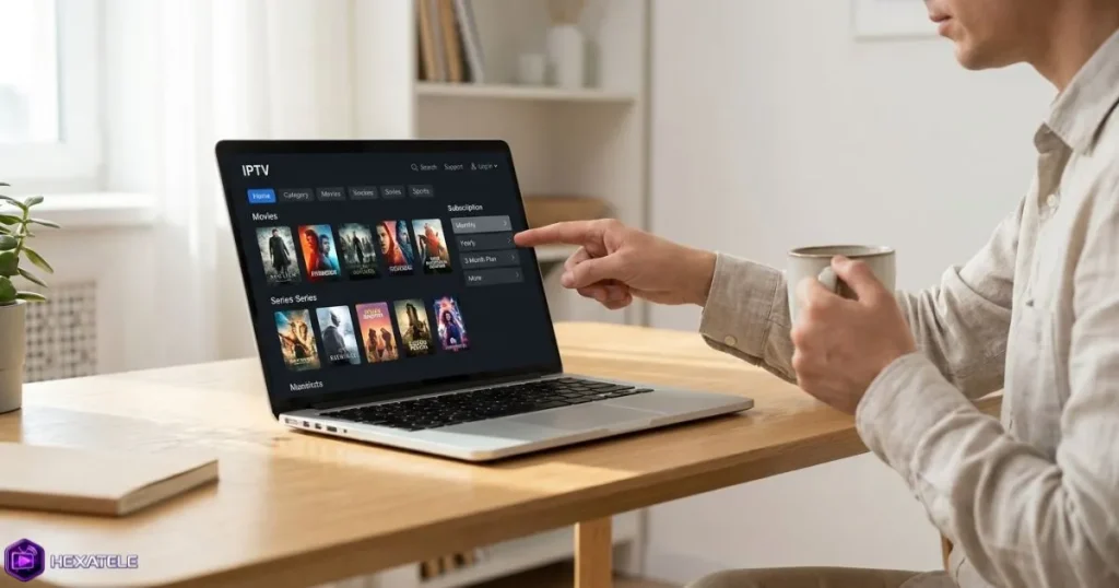 Comparaison visuelle des durées d'abonnement IPTV pour choisir la meilleure offre IPTV annuelle