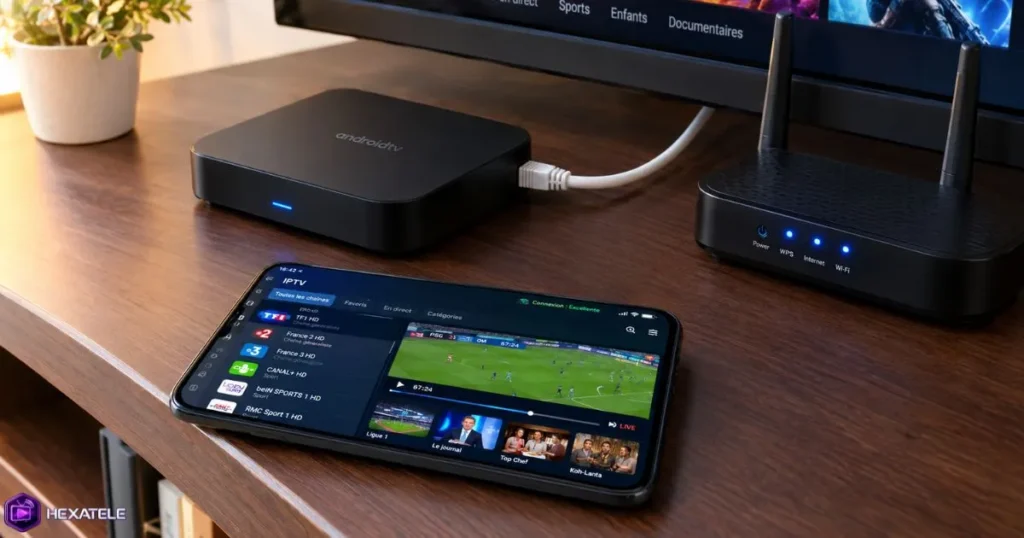 Connexion réseau Ethernet sur une Android TV Box pour un meilleur lecteur IPTV Android