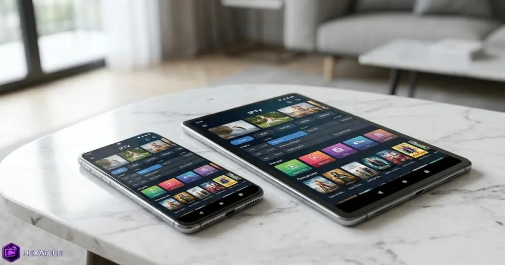 Configuration d'un logiciel IPTV Android sur téléphone et tablette